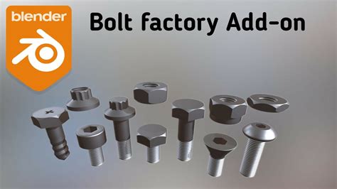what units are blender bolt factory